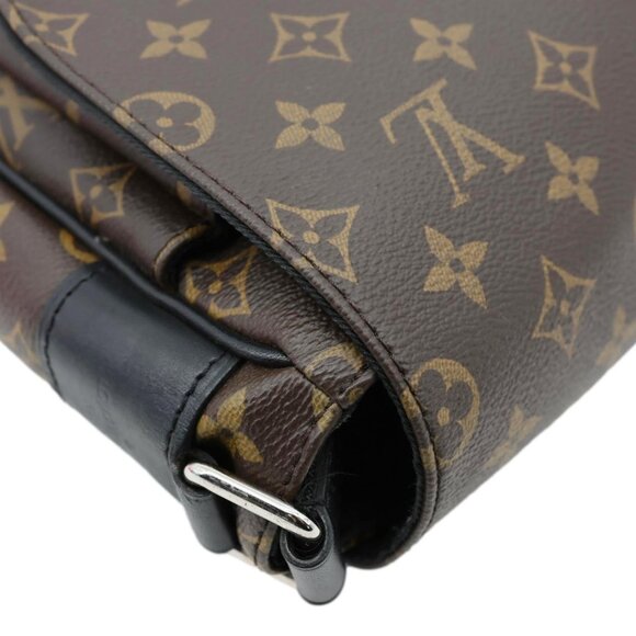 Louis Vuitton Christopher Monogram Macassar Messenger Bag Black - Picture 6 of 12